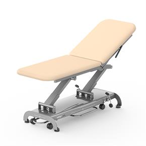Untersuchungsliege SXL Plus- vollelektrisch 2-teilig - Breite 65 cm - Polsterfarbe 4633 apricot