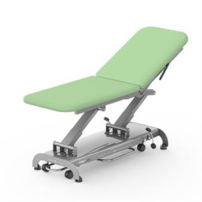 Untersuchungsliege SXL Plus- vollelektrisch 2-teilig - Breite 65 cm - Polsterfarbe 4868 pistachio