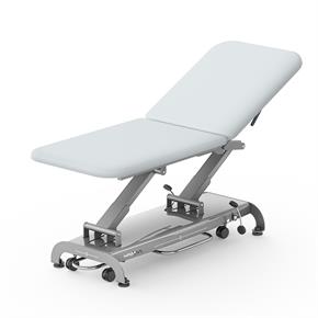 Untersuchungsliege SXL Plus- vollelektrisch 2-teilig - Breite 75 cm - Polsterfarbe 2395 blue moon