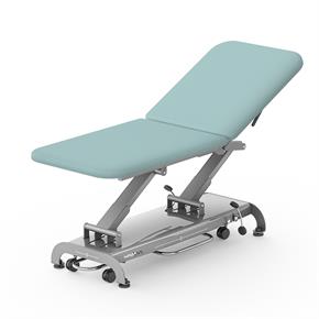 Untersuchungsliege SXL Plus- vollelektrisch 2-teilig - Breite 75 cm - Polsterfarbe 2797 mint