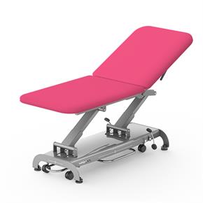 Untersuchungsliege SXL Plus- vollelektrisch 2-teilig - Breite 75 cm - Polsterfarbe 4103 fuchsia