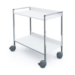 Variocar 90 Regalwagen - Höhe 87 cm- 2 Ablagen