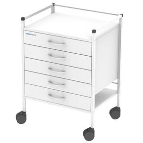 Vielzweckwagen 08/16 - Höhe 83 cm - 5 Schubladen